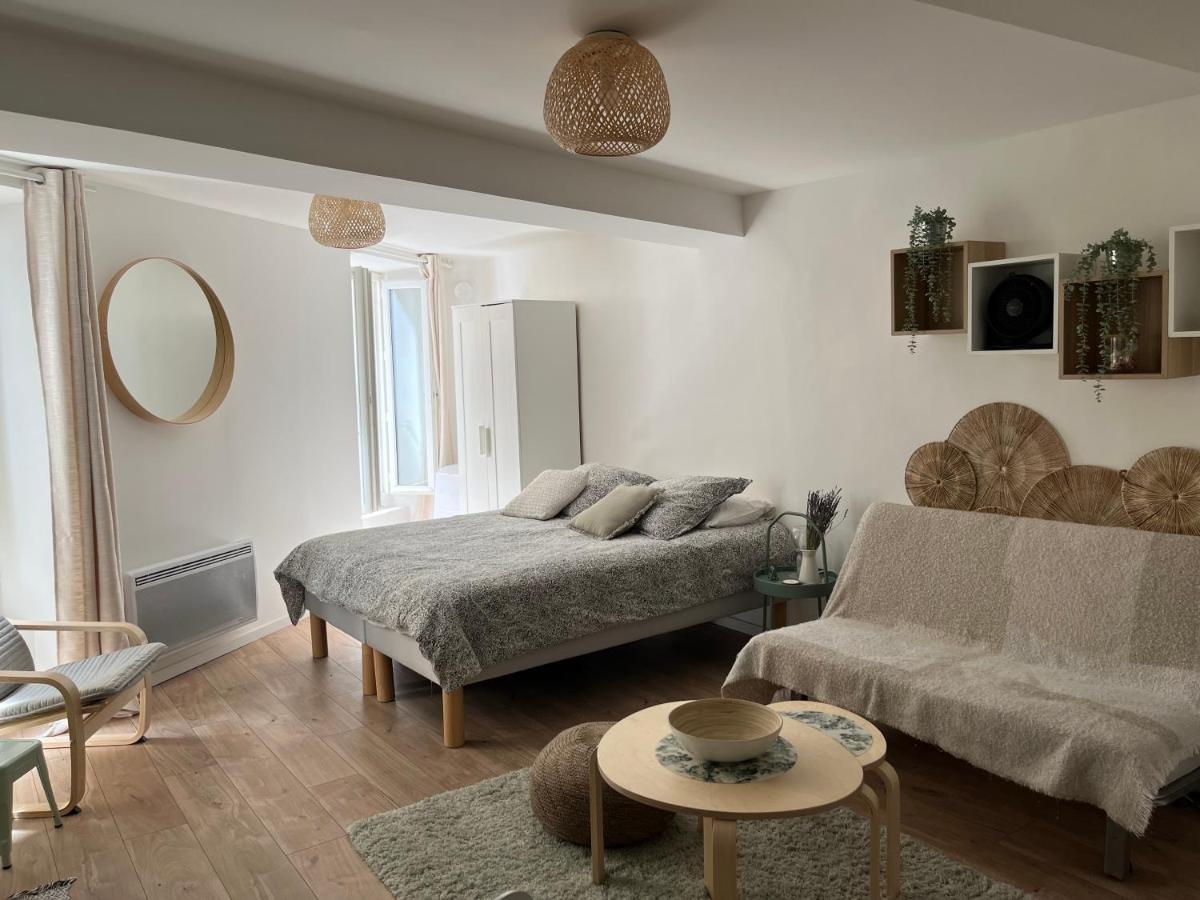 Studio 30m2 Rue piétonne Coeur de Hyères Esterno foto